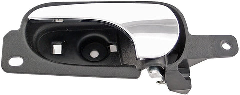 Dorman 82555 Rear Driver Side Interior Door Handle for Select Buick Models, Black and Chrome