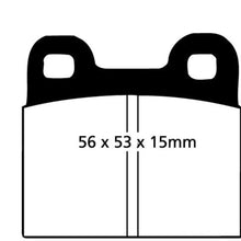 EBC Brakes DP4105R Yellowstuff Street and Track Brake Pad