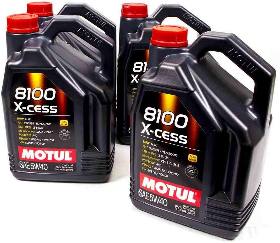 8100 X-CESS 5W40 5 Liter Single Bottle