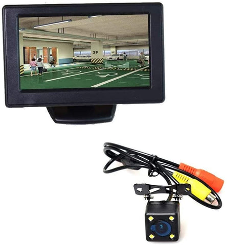 Car Automobile Parking Kit (4.3 inch LCD Monitor + HD Camera + 6M/20FT Cable) LED Night Vision