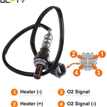 OCPTY Oxygen Sensor, Sensor 1 Sensor 2 fits for 234-4622 13355 for Toyota Tundra Camry Tercel Sequoia Paseo Avalon Sienna 4Runner RAV4 Matrix Corolla Lexus ES300 Pontiac Vibe 1.5L 2.4L 3.0L