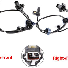 ZENITHIKE ABS Wheel Speed Sensor Left & Right & Front ALS1598 Compatible with 2007-2011 Honda CR-V