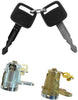 Door Lock Cylinder Set Kit with Keys Front Pair for 1995-2004 Toyota Tacoma