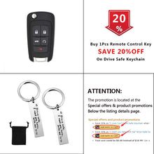 Keyless Remote 5 Button Flip Car Key Fob for Vehicles That Use FCC OHT01060512 Replacement for part numbers: 13504199, 20979468, 13574863, 13500221, 5912545 Fits 2010-2017 Buick Allure Encore Lacrosse