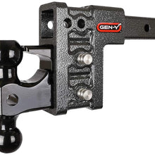 GEN-Y Hitch Adjustable Drop Hitch GH-523 5" Drop or Raise 2" 16000lb Towing