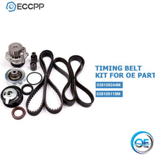 ECCPP New Timing Belt Water Pump Kit Fit 1998-2004 Volkswagen New Beetle Golf Jetta 1.9L l4 DIESEL SOHC Turbocharged