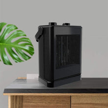 Zyyqt Fan Heaters Ceramic， Portable Eletric Adjustable Head Space Heater Ideal for Desk, Small Rooms, Caravans and Garages Wide Handle (Color : B)