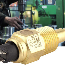 Engine Water Temp Sensor 1/2NPT Water VDO Temperature Sensor for Oil Water Gauge Engine Accessory
