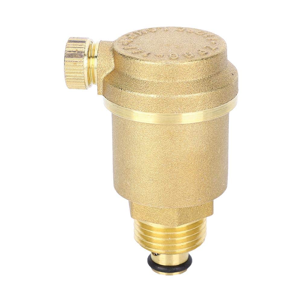PQ-4 Male Threaded Exhaust Valve, Automatic Air Conditioning Vent Valve Needle Type - Brass(1/2