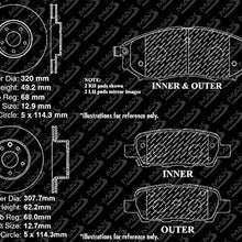 [Front + Rear] Max Brakes Premium XDS Rotors with Carbon Ceramic Pads KT009233