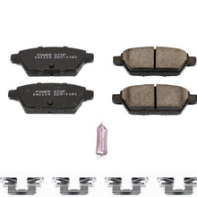 Power Stop Z23-1161, Z23 Evolution Sport Carbon-Fiber Ceramic Rear Brake Pads