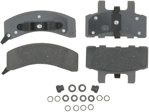 ACDelco 14D369CH Advantage Ceramic Front Disc Brake Pad Set with Hardware