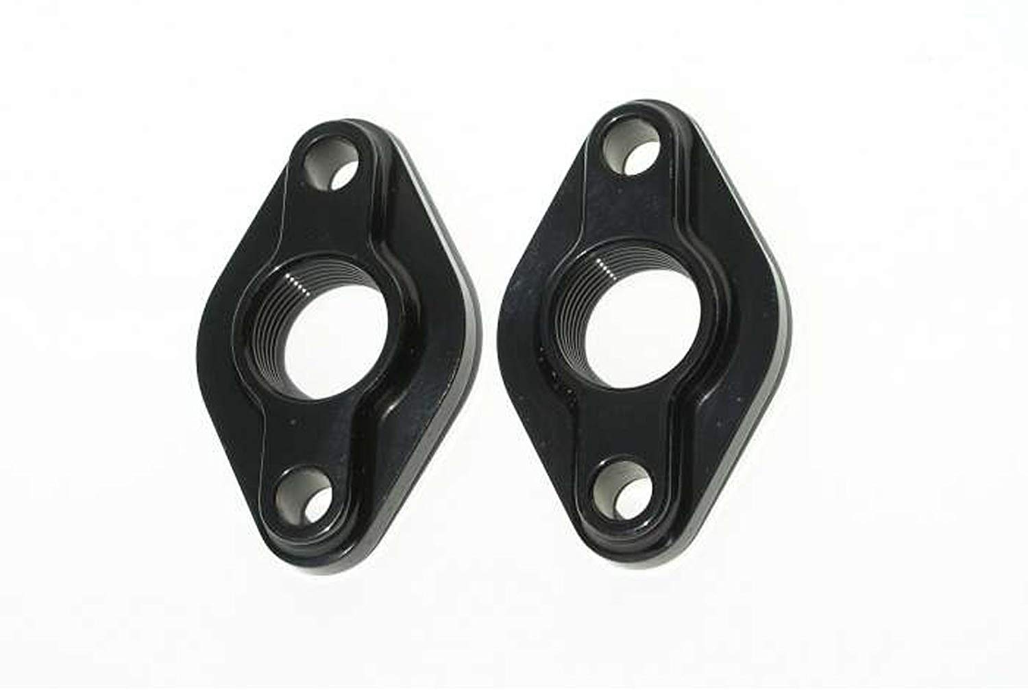 Meziere WP80S Black Water Pump Port Adapter for Big Block Chevy - Pack of 2