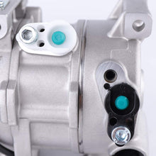 LFJD A/C Air Conditioner Compressor Kit，A/C Compressor & Clutch Fits 12-16 H-yun-dai Ac-cent 1.6L 12-15 KI-A Rio 1.6L