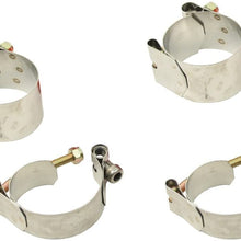 Sway Bar Mount Clamp Set, For Stock Or 3/4" Bar, 4 Pack, Dunebuggy & VW