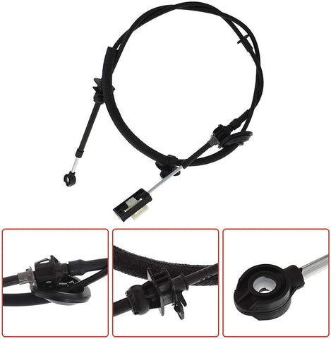 labwork Transmission Shift Cable Replacement for Ford F-250 350 450 Super Duty Excursion 6.0L 6.8L 7.3L XC3Z7E395CA