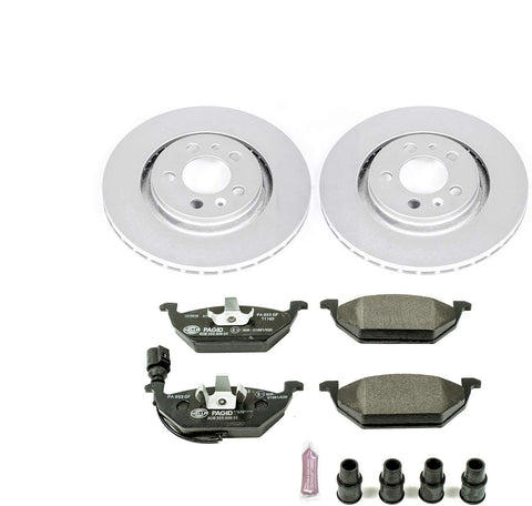 Power Stop ESK839 Front Euro-Stop Brake Kit Volkswagen