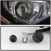 [For 2017-2019 Toyota Corolla L & LE Model] Passenger Side Black Housing OE-Style Single Projector Beam Headlight Headlamp Assembly