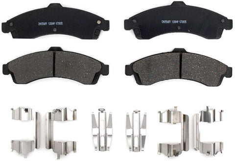 ACDelco 17D882CH Professional Ceramic Front Disc Brake Pad Set