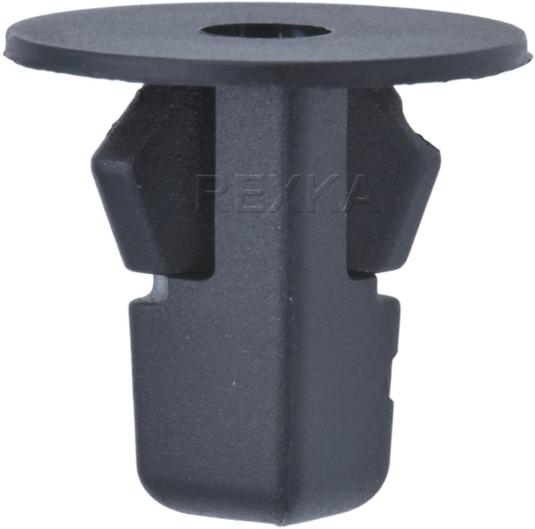 Rexka 40pcs Fender Liner Wheelhouse Liner Mud Guard Nylon Screw Grommet Nut Retainer for Toyota 90189-06013 Camry Corolla Highlander Tundra Tacoma Sequoia