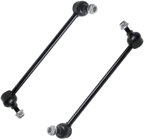 Detroit Axle - Both (2) Front Stabilizer Sway Bar End Link -for 2005-09 Chevy Equinox [2002-07 Saturn Vue] 2006-09 Pontiac Torrent For RPO Code FE1 (Soft Ride Suspension)