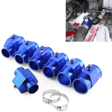 Temperature Gauge Joint Pipe, Akozon Car Water Temp Temperature Joint Pipe Sensor Gauge Radiator Hose Adapter with Hoses Clamps(26MM)