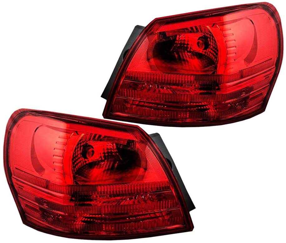 Epic Lighting OE Style Replacement Rear Brake Tail Light Assembly Compatible with 2008-2015 Rogue [ NI2800183 26555JM00A ] Left Driver Side LH