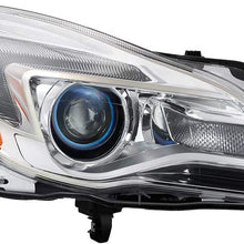Xtune Projector Headlights for Buick Regal 2014 2015 2016 2017 [For Factory Halogen] (Passenger)