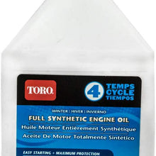 12PK Genuine Toro SAE 0W30 4 Cycle Winter Full Synthetic Engine Oil 20oz 38913
