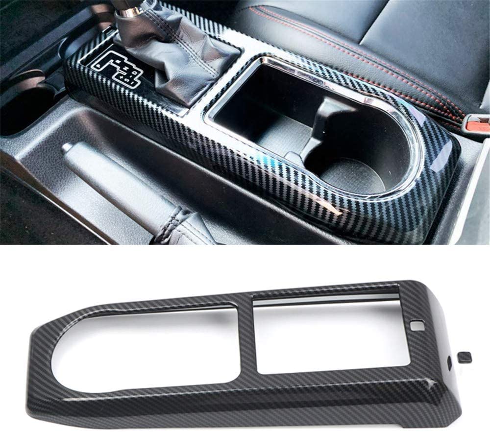 YUZHONGTIAN 2016-2020 for Toyota Tacoma Car Accessories Center Console Gear Panel Cover Trim Carbon Fiber Color, AT Only (NOT Fit RHD)