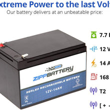 Chrome Battery 12V 14AH SLA Battery - Rechargeable, Replacement for Scooters and UPC Units