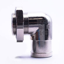 EZ-205(1 1/8"-12UNF) EZ Oil Drain Valve with removable L-Shape Hose End(L-002) Combo