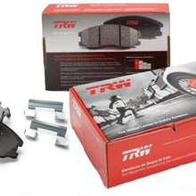 TRW TPC0918 Black Premium Ceramic Rear Disc Brake Pad Set