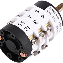 Tire Changer Switch, Keenso 220V/380V 20A Car Tire Changer Metal Machine Motor Forward Reverse Switch Turn Table Pedal Tool