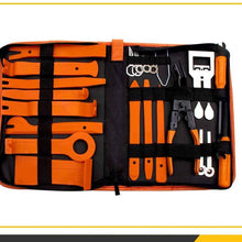 Auto Trim Removal Tool, 25 Pieces Door Panel Removal Tools for Dash Center Console Installation and Remover Auto Clip Pliers Fastener Remover Pry Tool Set with Storage Bag