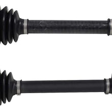 MAXFAVOR CV Joint Axle Assembly Front Pair Set of 2 Premium CV Axles Fit Hyundai Tiburon Auto Trans 5 Speed 2.7L V6