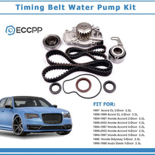 Timing Belt Water Pump Kit ECCPP TBK244 for Honda Accord Odyssey Acura CL Isuzu Oasis 2.2L 2.3L L4 SOHC 16 Valves Engine F22B1 F23A1 F23A4 F23A5 F23A7 (timing belt kit with water pump)