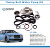 Timing Belt Water Pump Kit ECCPP TBK244 for Honda Accord Odyssey Acura CL Isuzu Oasis 2.2L 2.3L L4 SOHC 16 Valves Engine F22B1 F23A1 F23A4 F23A5 F23A7 (timing belt kit with water pump)