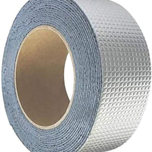 F Fityle Self Adhesive Rubber Aluminum Foil Butyl Tape Marine Pipe Rupture Duct Tools