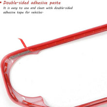 RT-TCZ Red Center Control Air Conditioner Switch Cover Trim Frame for 2018-2020 Jeep Wrangler JL JLU