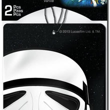 Plasticolor 005546R01 Star Wars Stormtrooper Car Air Freshener - 2 Pack