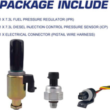 SPELAB 7.3 IPR & ICP Fuel Injection Pressure Regulator Control Sensor for 1997-2003 Ford 7.3L V8 Powerstroke Diesel Econoline Excursion Super Duty F250 F350 F450 F550 F650 F750 E350 E450 E550
