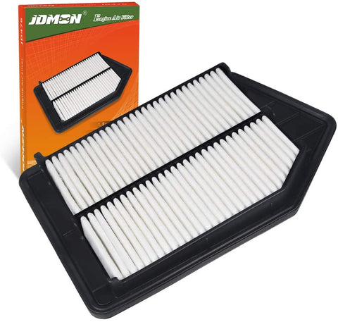 JDMON Compatible with Engine Panel Air Filter Honda Accord (2013-2017) Not for Hybrid Engine and 3.5 Liter, Acura TLX (2015-2017) JD476 (CA11476)