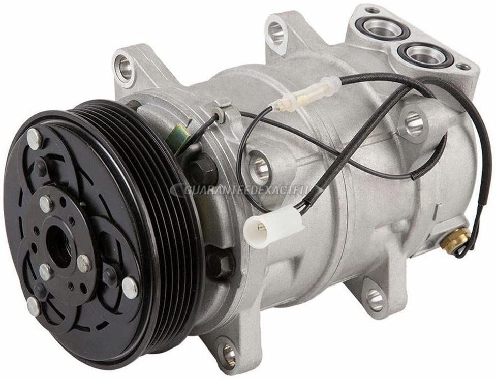 AC Compressor & A/C Clutch For Volvo 960 S90 V90 1994 1995 1996 1997 1998 Replaces Diesel Kiki DKS15CH Sanden 7935 - BuyAutoParts 60-01481NA New