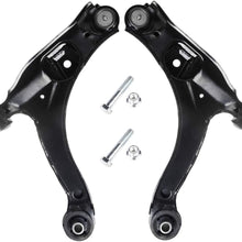 TUCAREST 2Pcs K620009 K620010 Left Right Front Upper Control Arm and Ball Joint Assembly Compatible With 2003 04 2005 Dodge Neon (SRT-4 Only) 01-10 Chrysler PT Cruiser K620023 K620024 Suspension