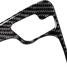 3pcs Set Carbon Fiber Instrument Dashboard Console Gear Box Panel Frame Decal Cover Trim for BMW 3 Series 4th E46 320i 325i 330i 335i 340i M3 1998-2006