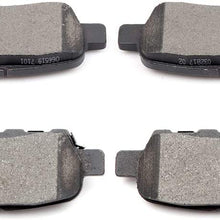 SCITOO 4pcs Rear Ceramic Brake Pads fit for Infiniti EX35/EX37/FX35/FX37/FX45/G25/G35/G37/M35/Q50/Q70,for NISSAN 350Z/370Z/Altima/Leaf/Maxima/Rogue