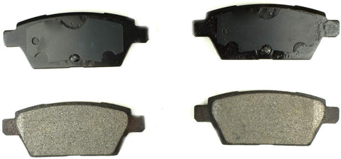 AMS Automotive 201-1161 Ceramic Brake Pad, 4 Pack