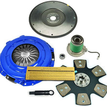 EFTR STAGE 4 HD CLUTCH KIT & SLAVE CYL & FLYWHEEL FOR 05-10 FORD MUSTANG GT 4.6L 281"