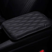 Leegi Car Armrest Cover,PU Leather Arm Raised Pad,Center Console Armrest Cushion Pad for Jeep,Toyota,Honda,Ford F150.Ram Car SUV Truck,Black